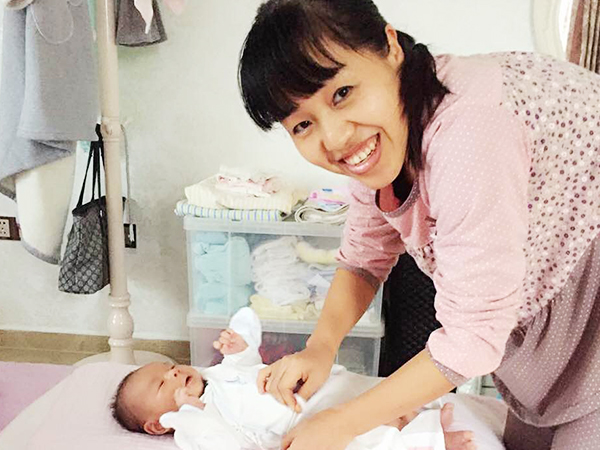 感謝阿托月嫂給我安排的信阿姨，月子期間寶寶長得很好